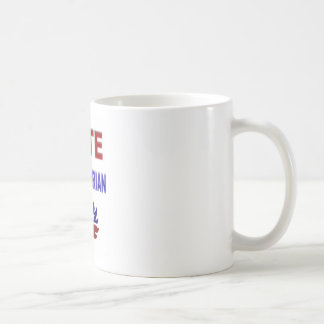 Taza De Café Libertario del voto