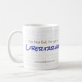 Taza De Café Libertario - No soy el demonio Mug