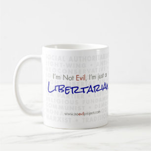 Taza De Café Libertario - No soy el demonio Mug