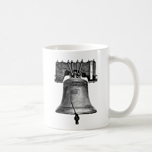Taza De Café Liberty Bell, siglo XIX (Derecha)