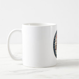 Taza De Café Liberty Circus Patriótico Patriótico Circo Domador