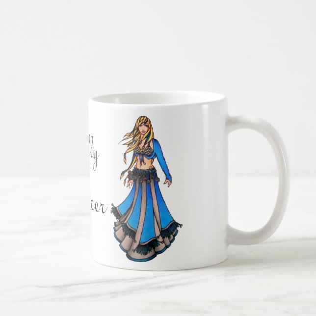 Taza De Café Libra Belly Dancer Mug (Derecha)