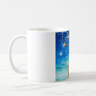 Taza De Café Libra, la diosa de la justicia