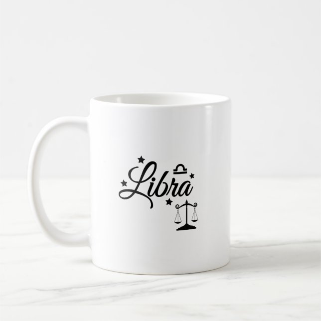 Taza De Café "Libra" Mug (Izquierda)
