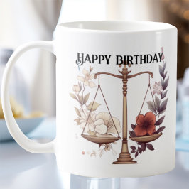 Taza De Café Libra zodiac