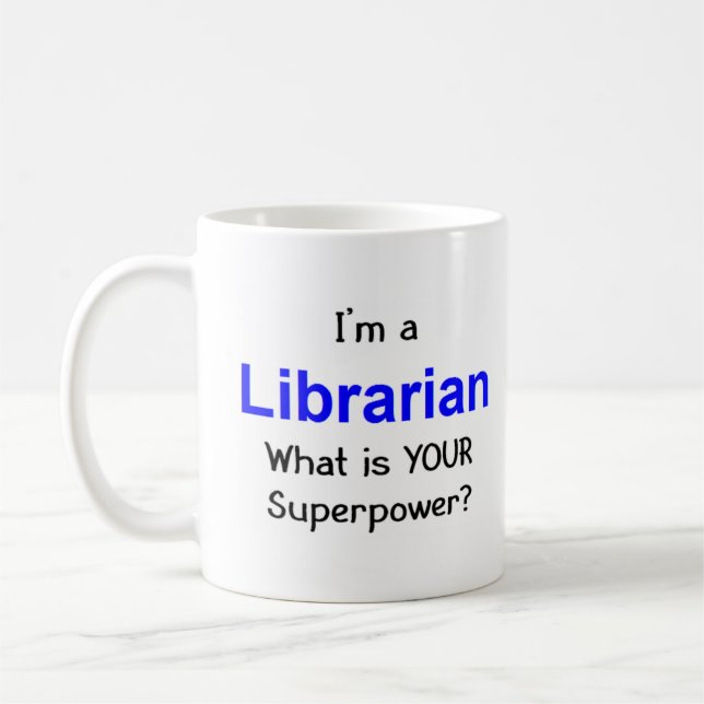 Taza De Café Librarian (Izquierda)