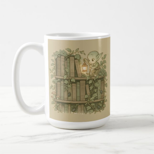 Taza De Café Library Goblin (Izquierda)