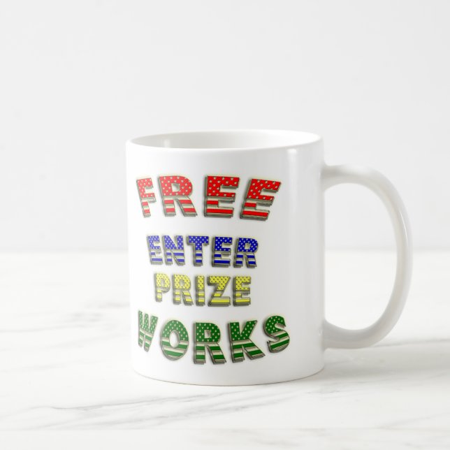 Taza De Café Libre comercio de obras de empresa o venta de lech (Derecha)
