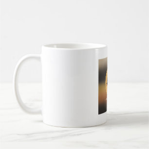 Taza De Café Libre como pájaro - Elegante golondrina con sol do