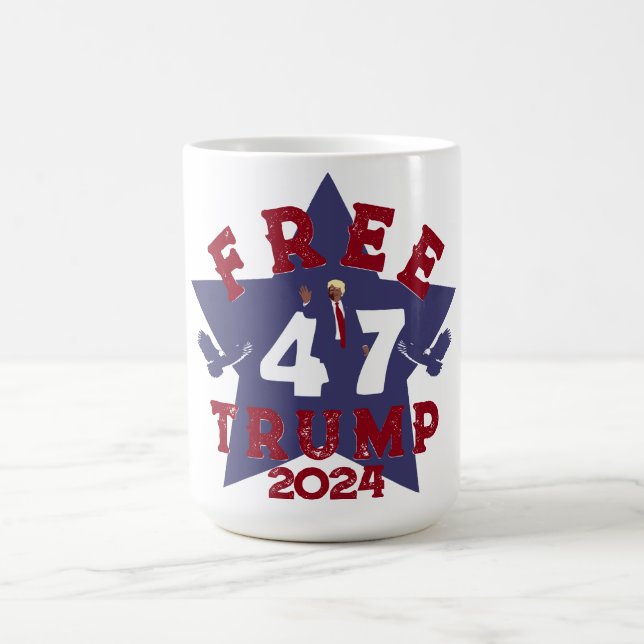 Taza De Café LIBRE Trump (Centro)
