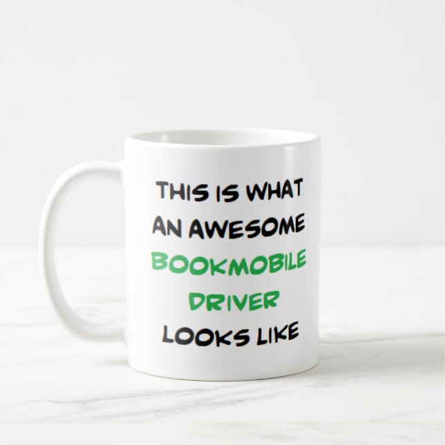 Taza De Café librero bibliotecario controlador de móvil, impres (Izquierda)