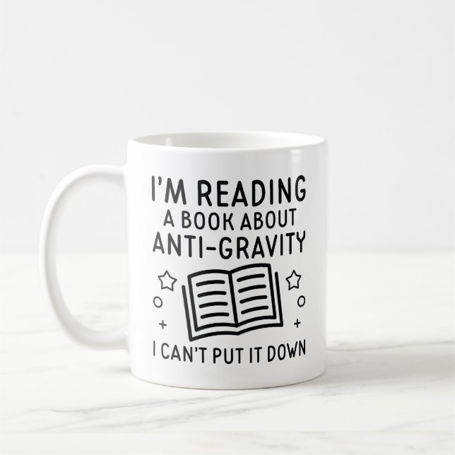Taza De Café Libro de Antigravedad (Izquierda)