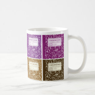 Taza De Café Libro de composición/profesor-alumno