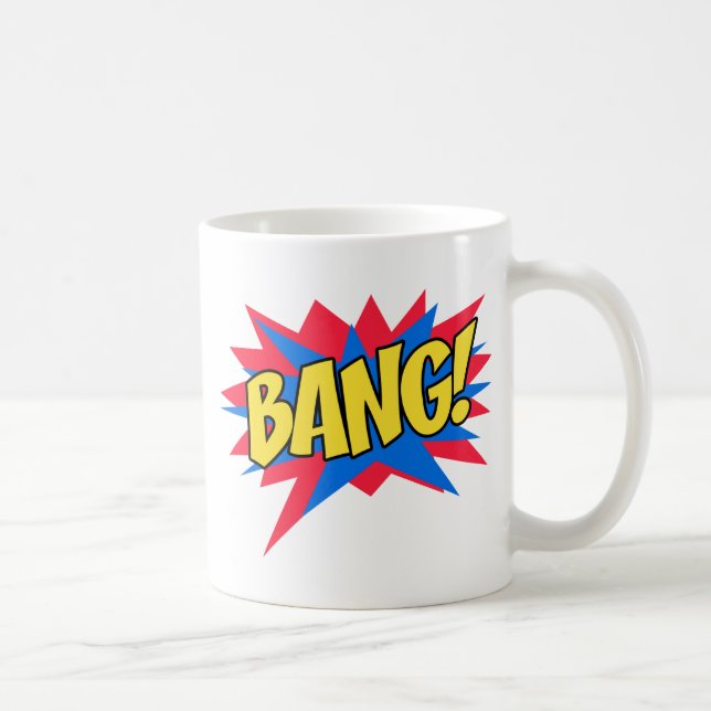 Taza De Café Libro de historietas BANG (Derecha)