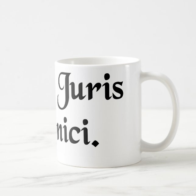 Taza De Café Libro de la ley de canon (Derecha)