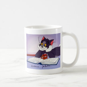 Taza De Café Libro de lectura de Tom y Jerry dedicado