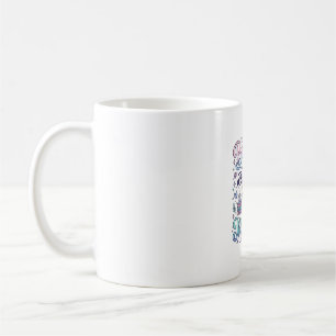 Taza De Café Libro de Unicornio y Tipografía de Idea de Regalo