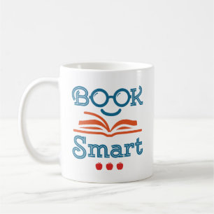 Taza De Café Libro Smart Funny Leyendo Lover Bookworm