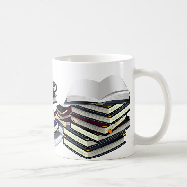 Taza De Café Libros (Derecha)