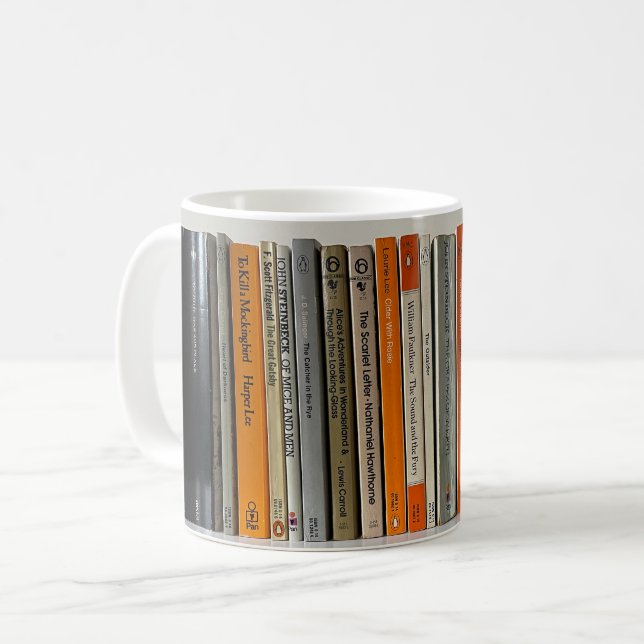 Taza De Café Libros (Anverso izquierdo)