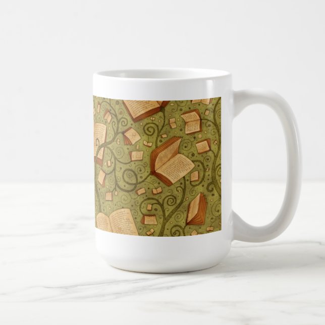 Taza De Café Libros (color 3) (Derecha)