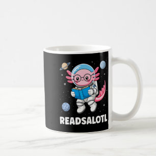 Taza De Café Libros de ajolote leen ajolote leyendo gusanos de