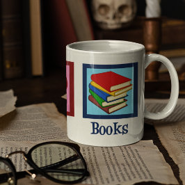 Taza De Café Libros de amor por la paz