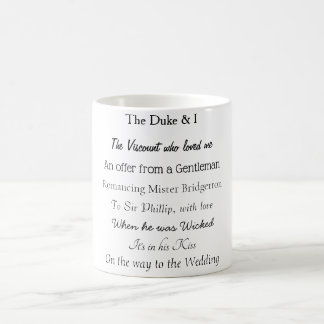 Taza De Café Libros de Bridgerton