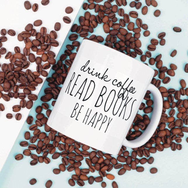 Taza De Café Libros de Café Felicidad (Subido por el creador)