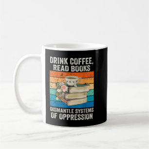 Taza De Café Libros De Lectura De Café Para Bebidas Desmantelar