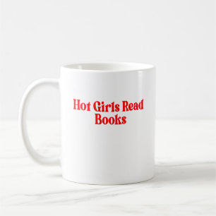 Taza De Café Libros de lectura de Chicas calientes