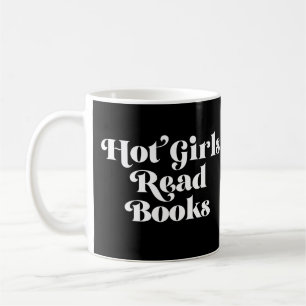 Taza De Café Libros de lectura de Chicas calientes
