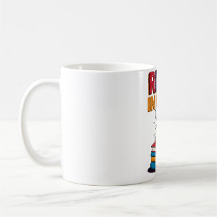 Taza De Café Libros de lectura de esqueleto - Leer en paz diver