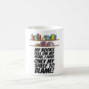 Taza De Café Libros - Solo Tengo La Rama De Culpar