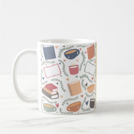 Taza De Café Libros, Velas Y Té