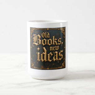 Taza De Café Libros viejos ideas nuevas