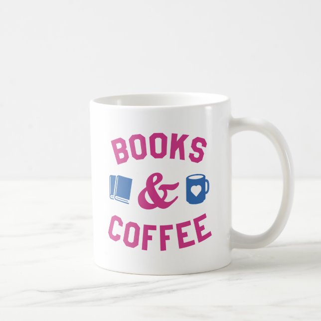 Taza De Café Libros y café (Derecha)