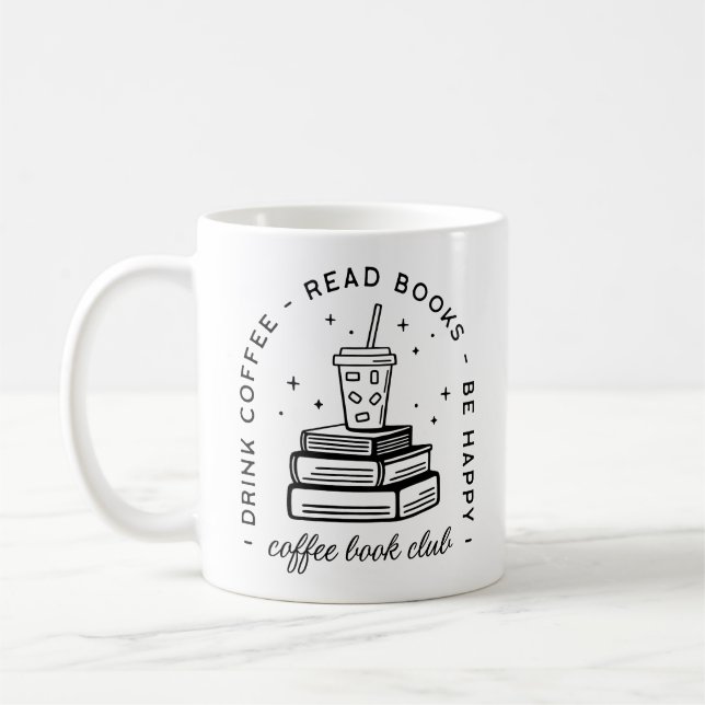 Taza De Café Libros y citas de biblioteca para los amantes del  (Izquierda)