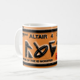 Taza De Café LICENCIA DE AUTO PROHIBIDA, Altair 4