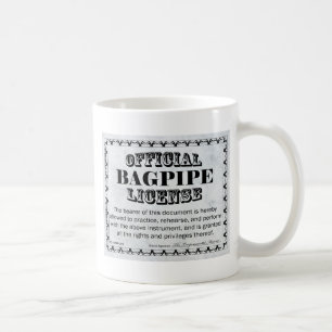 Taza De Café Licencia de Bagpipe