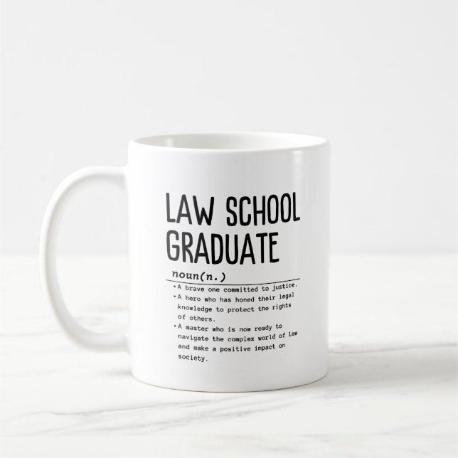 Taza De Café Licenciado en Derecho (Izquierda)