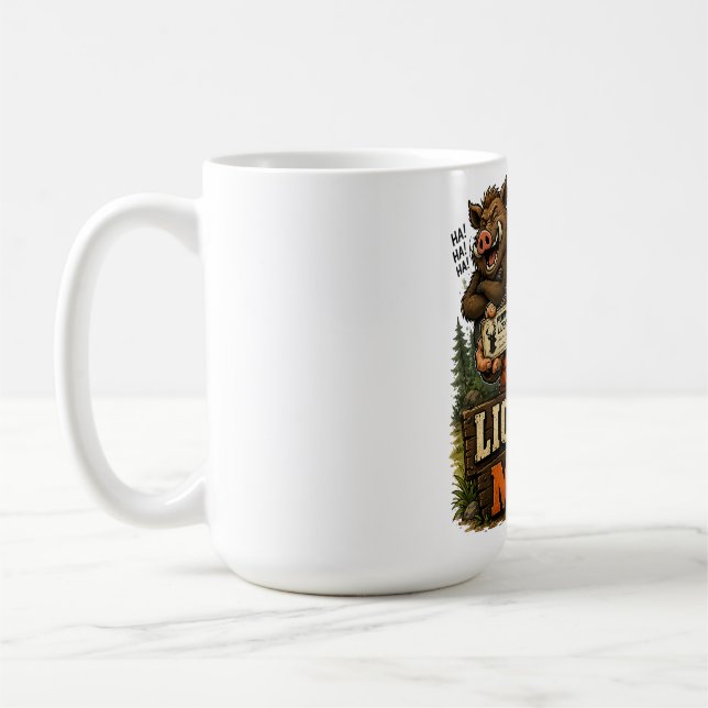 Taza De Café Licensed To Miss (Izquierda)