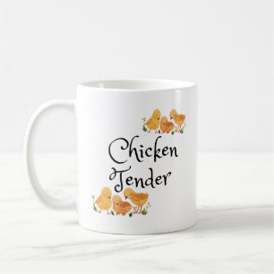 Taza De Café Licitación de pollo con chichas