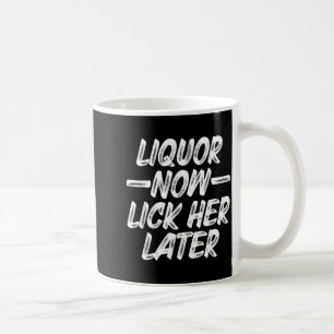 Taza De Café Licor Lamerla Más Tarde Diversión Beber Despedida 