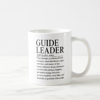 Taza De Café líder de guía
