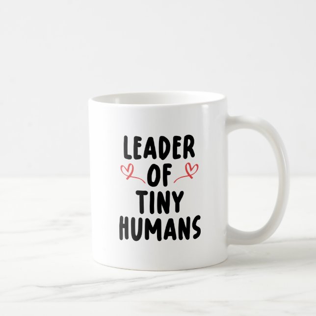 Taza De Café Líder de los humanos pequeños (Derecha)