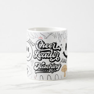 Taza De Café líder de porristas enseñando xoxo