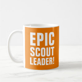 Taza De Café Líder De Scout Épico