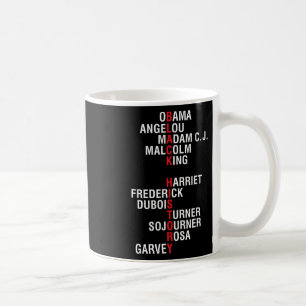 Taza De Café Líderes inspiradores de Historia Negra