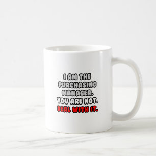 Taza De Café Lidiar con eso... Gestor de compras divertido